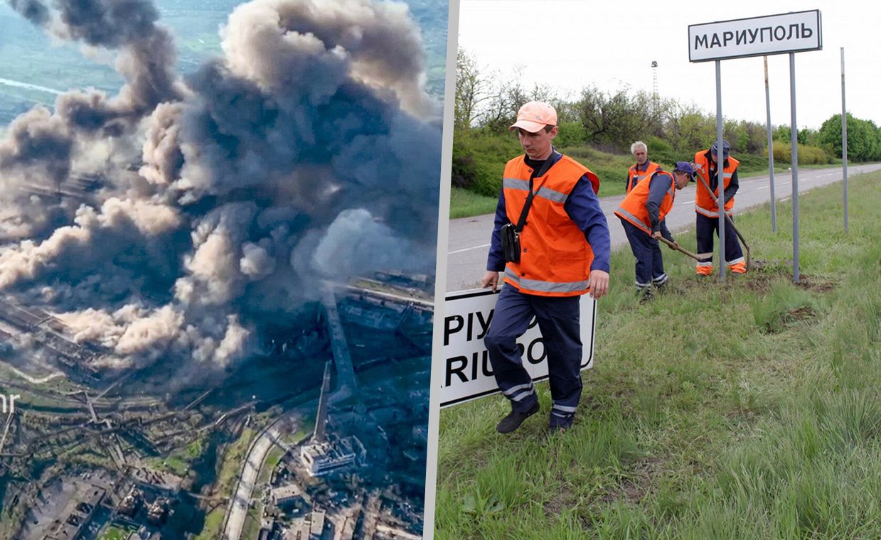 Mariupol niemal zrównany z ziemią. "Nigdy nie będzie miastem rosyjskim. To, co robią, nie oznacza, że wygrali"