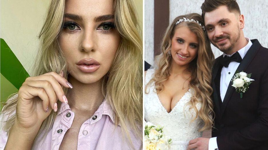 Daniel Martyniuk podczas wesela z Eweliną