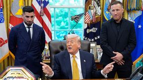 Trump zaprosił ich do Białego Domu. Nagle padło: "Jest pan taki miły"