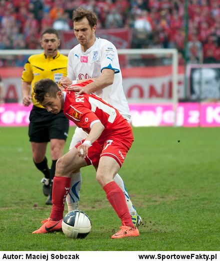 Mariusz Rybicki miał spory udział przy kontaktowej bramce