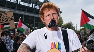 Protest przed koncertem Eda Sheerana. Padły wulgarne hasła