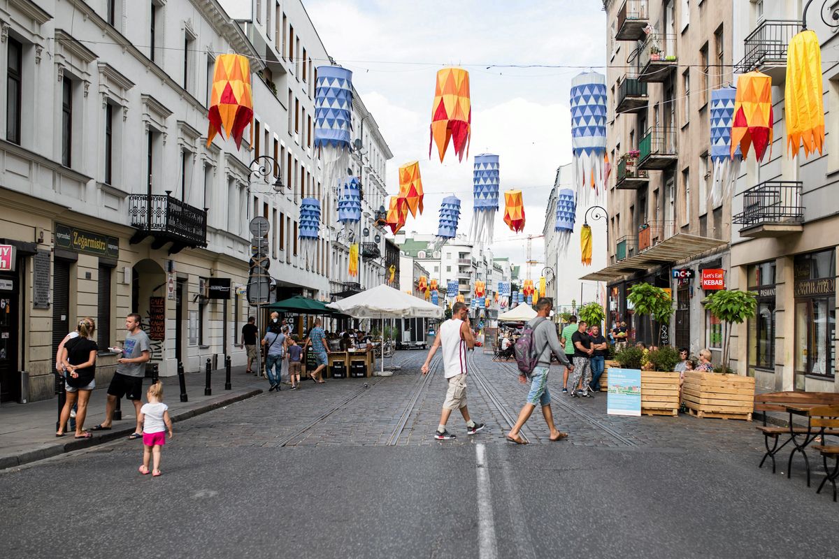 Warszawa. Festiwal Otwarta Ząbkowska, 2017 r.