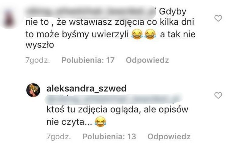 Aleksandra Szwed jest w ciąży?