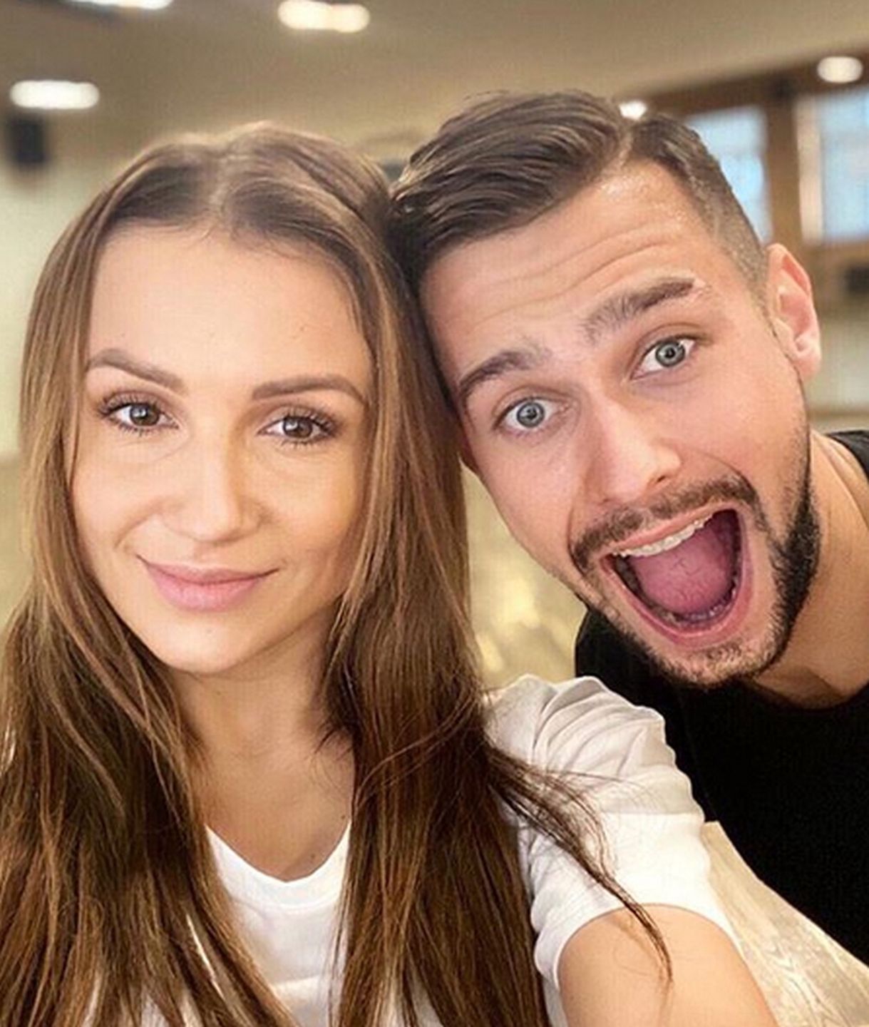 Sylwia Madeńska i Mikołaj Jędruszczak