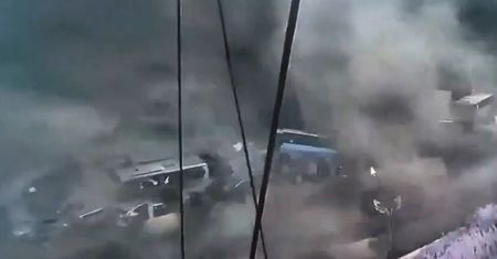 Wstrząsające wideo. Lawina błotna zmiotła przejście graniczne