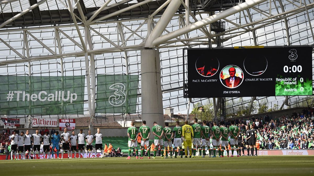 Zdjęcie okładkowe artykułu: Reuters / Na zdjęciu: piłkarze reprezentacji Irlandii