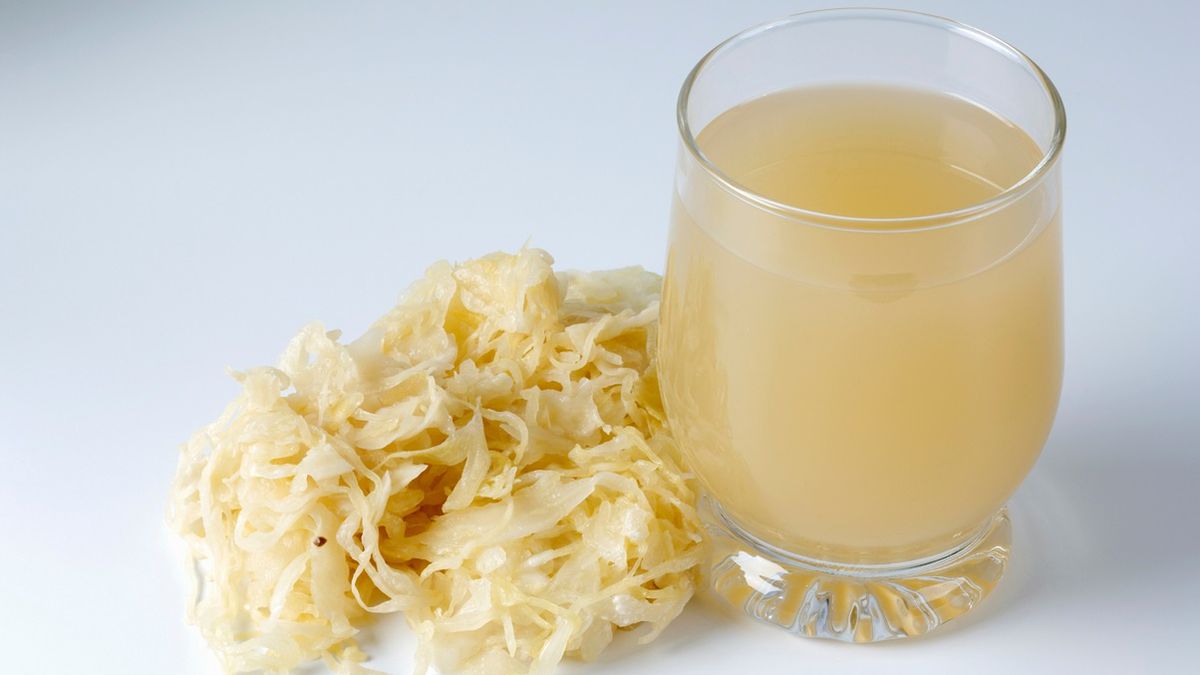 Sok z kiszonej kapusty na odporność.