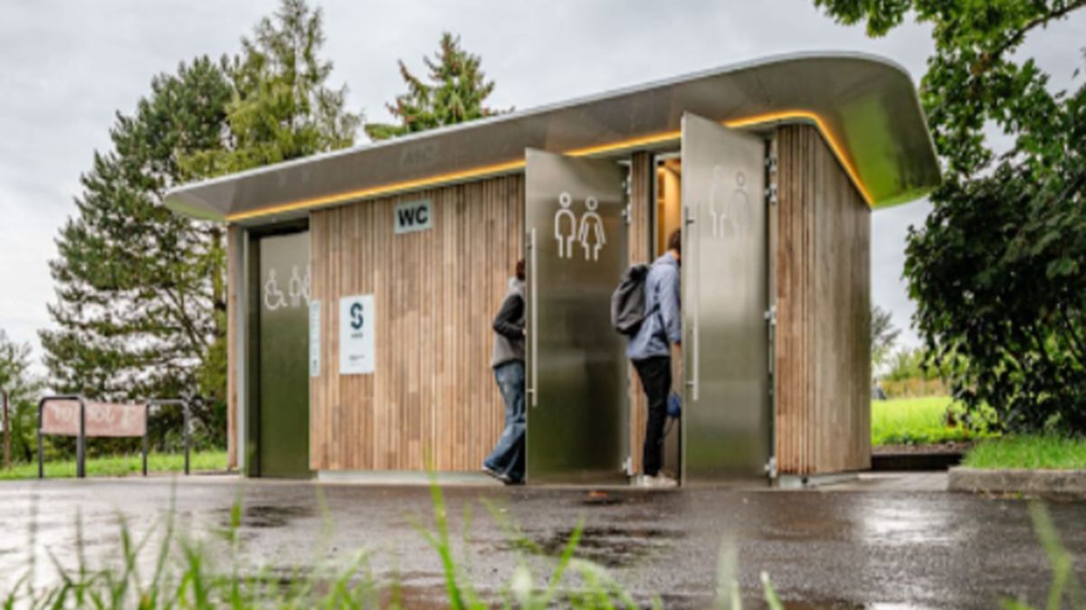 Toaleta została wybudowana za 600 tys. euro.