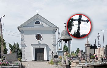 Skradziono zabytkowy nagrobek. Fragmenty znaleziono na skupie złomu