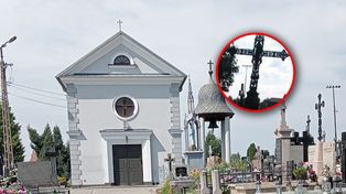 Skradziono zabytkowy nagrobek. Fragmenty znaleziono na skupie złomu