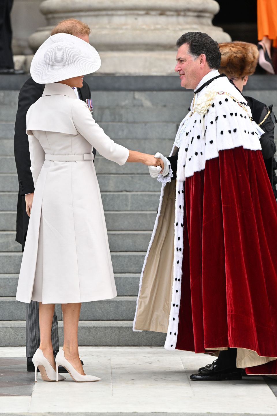 Meghan Markle i książę Harry celebrują platynowy jubileusz królowej w Londynie 