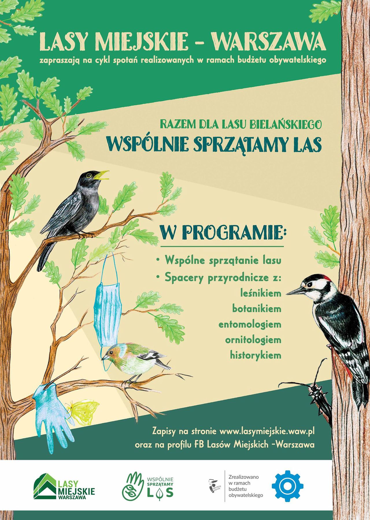 Warszawa. Las Bielański zasługuje na porządki. To prawdziwy skarb stolicy