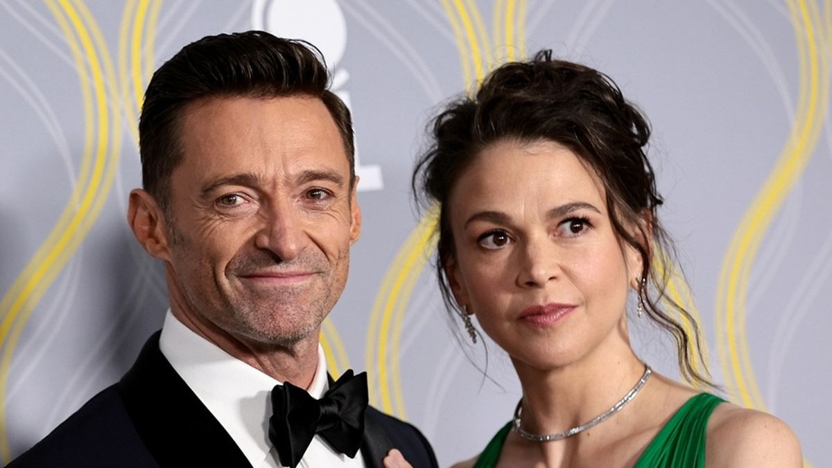 Hugh Jackman i Sutton Foster