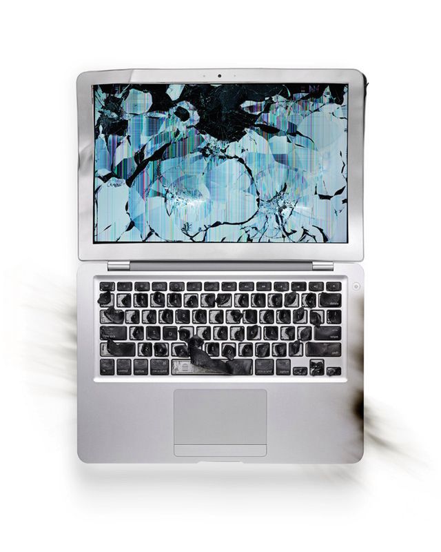 Zobacz roztrzaskane produkty Apple'a 5