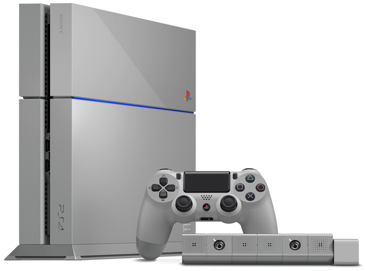PlayStation 4 20th Anniversary Edition to konsola inspirowana wyglądem pierwszego PlayStation