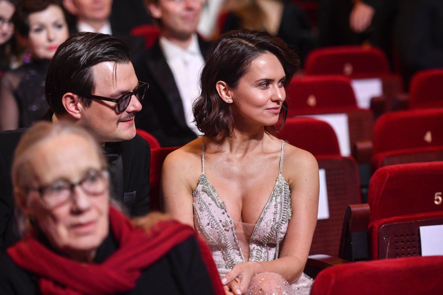 Dawid Ogrodnik i Paulina Bernatek na 25. Gali Polskich Nagród Filmowych - ORŁY. Rok 2023