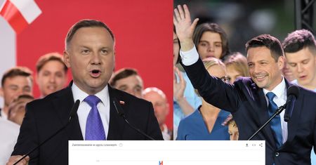 Wyniki wyborów 2020. Kto wygrał w Google? Internauci podzieleni