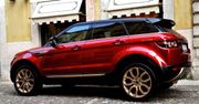 Range Rover i Bollinger - szampański Evoque