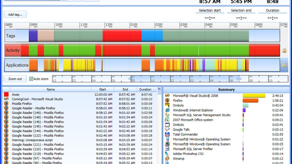 ManicTime - sprawdź na co poświęcasz najwięcej czasu przy komputerze 1