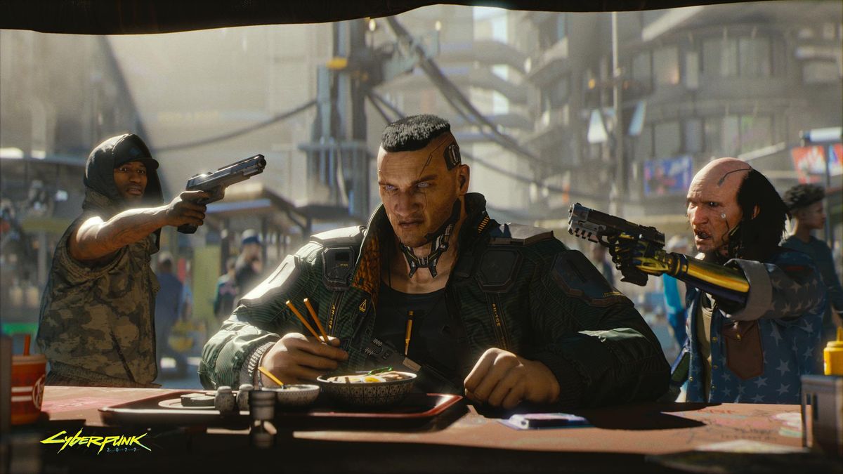 "Cyberpunk 2077" na E3.