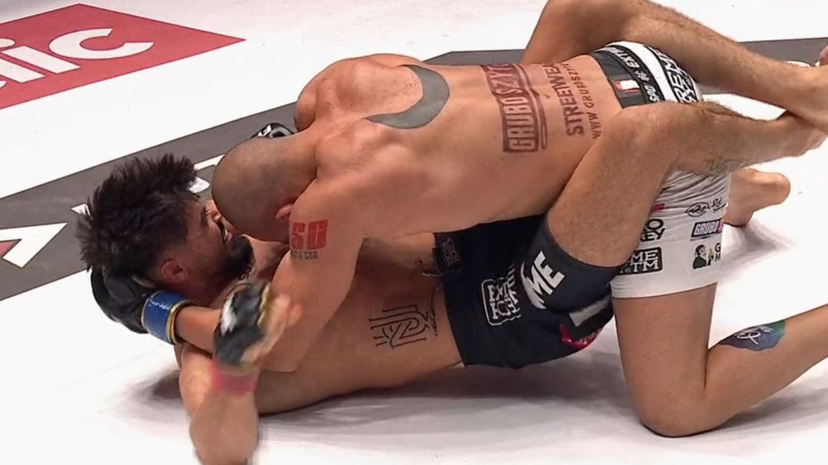 Materiały prasowe / Fame MMA / Na zdjęciu: Paweł Tyburski i Gabriel Al-Sulwi