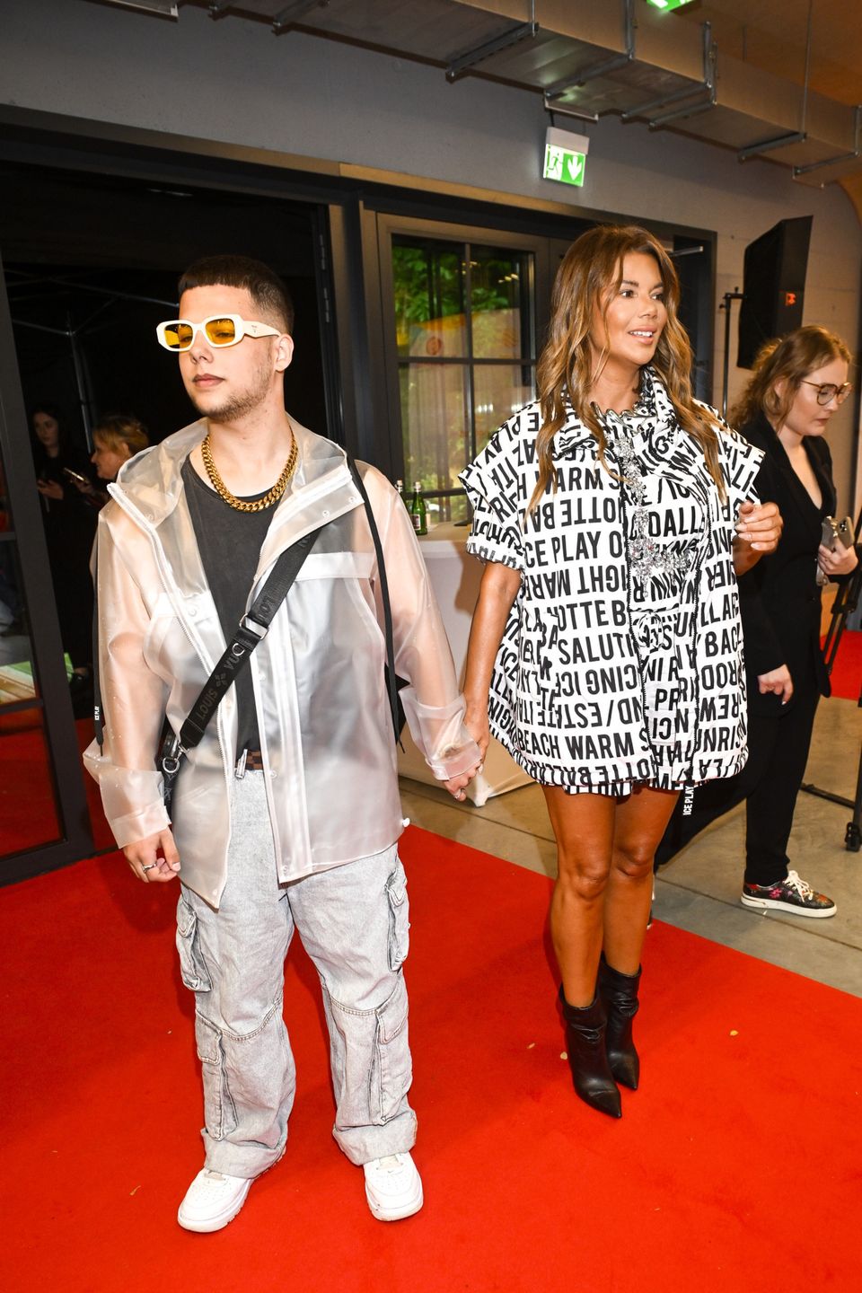 Edyta Górniak i Allan Enso na
konferencji Polsat SuperHit Festiwal