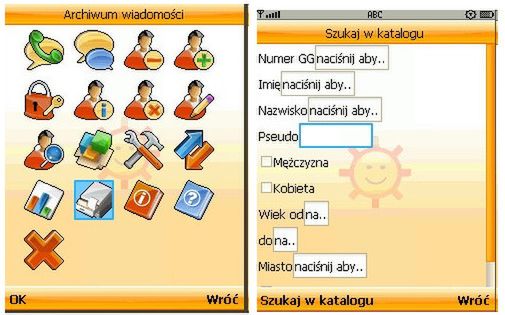 Gadu-Gadu za darmo w Orange 1