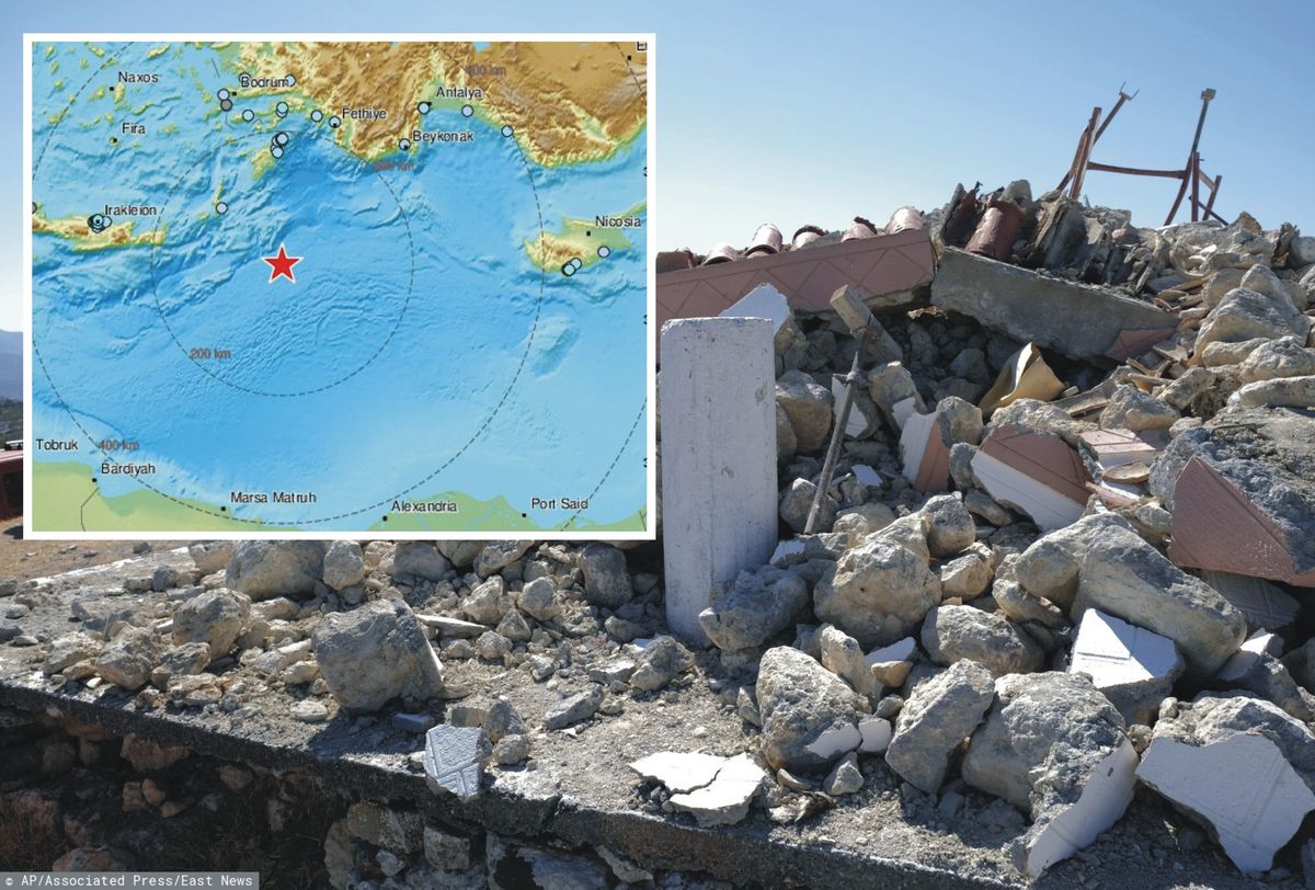 Grecja. Silne trzęsienie ziemi 