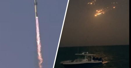 Działo się w nocy. Nieudany test największej rakiety od SpaceX