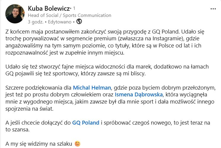 screen LinkedIn