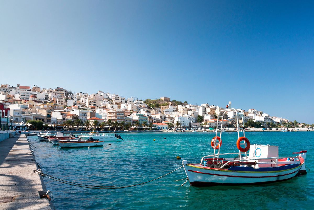 Kreta jest położona na Morzu Śródziemnym