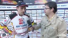 Tomasz Jędrzejak: Tor był trudny, bo polewaczka nawaliła