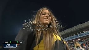 Piękne podprowadzające podczas półfinałów PGE Ekstraligi. W Tarnowie wspierały Darcy’ego Warda