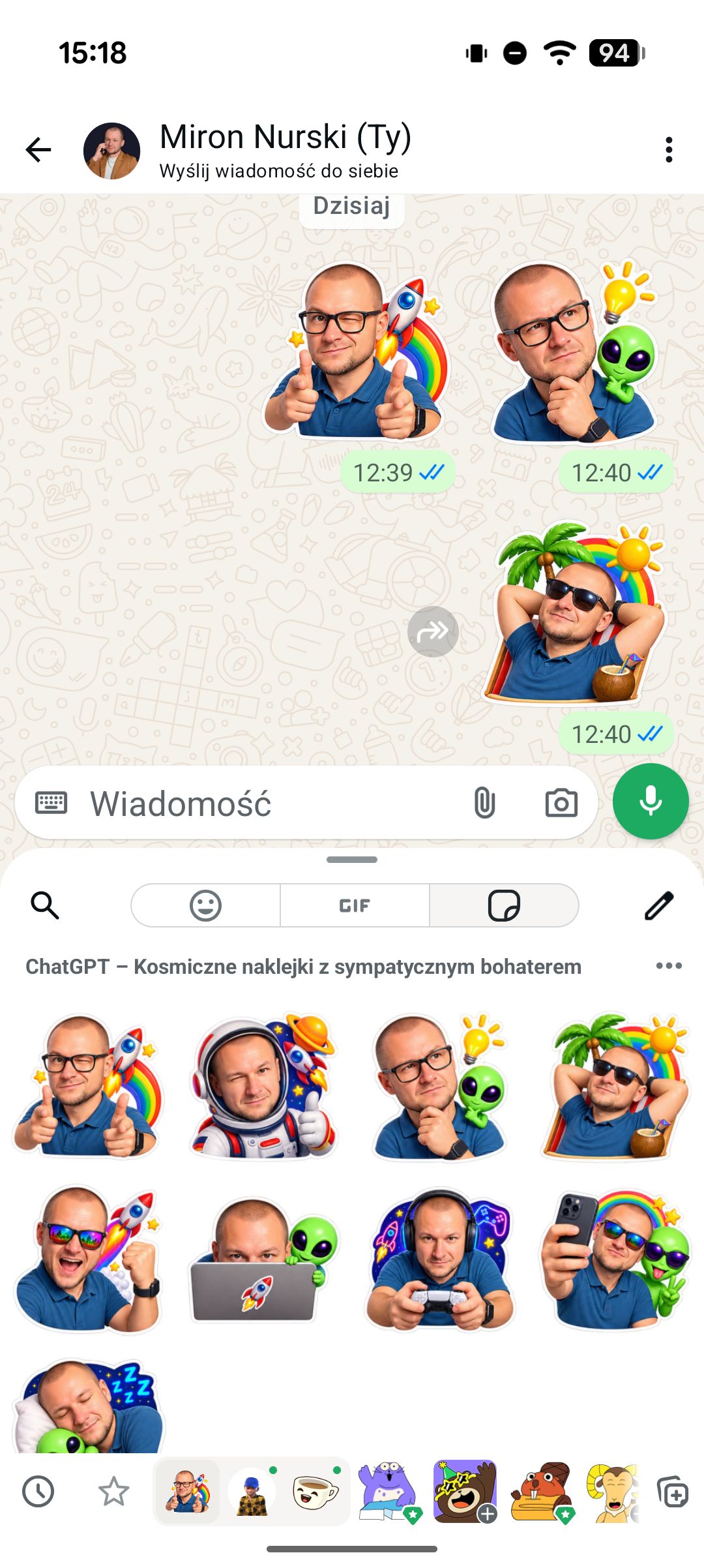 Generator naklejek z ChatGPT