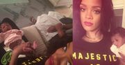 Rihanna przewija noworodka… (ZDJĘCIA)