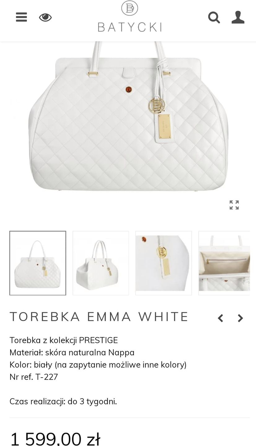 Małgorzata Rozenek - torebka, która pasuje do wózka Henia