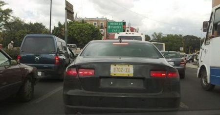 Nowe Audi A8 przyłapane w... Meksyku.