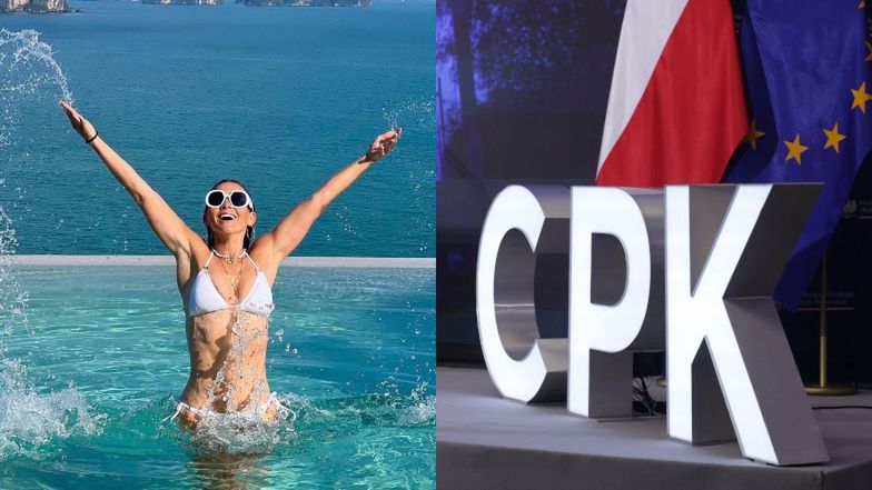 Kinga Rusin przekonuje fanów do projektu CPK