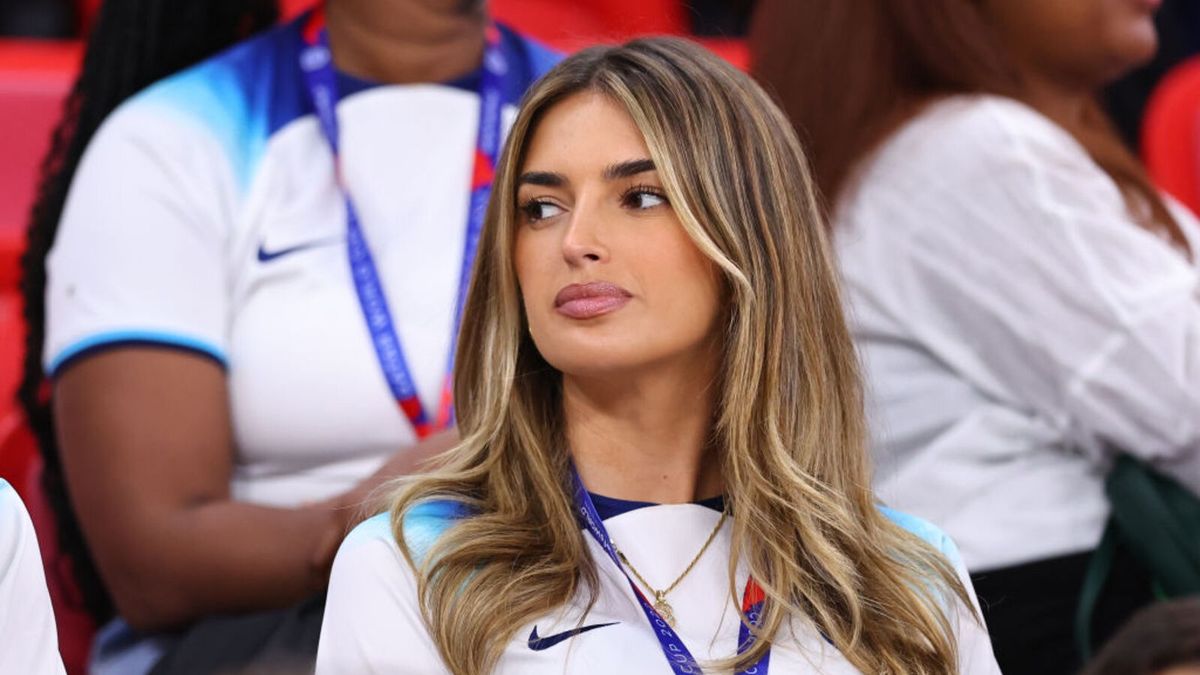 Wales v England: Group B - FIFA World Cup Qatar 2022
DOHA, QATAR - NOVEMBER 29: Sasha Attwood, girlfriend of Jack Grealish of England  during the FIFA World Cup Qatar 2022 Group B match between Wales and England at Ahmad Bin Ali Stadium on November 29, 2022 in Doha, Qatar. (Photo by Robbie Jay Barratt - AMA/Getty Images)
Robbie Jay Barratt - AMA