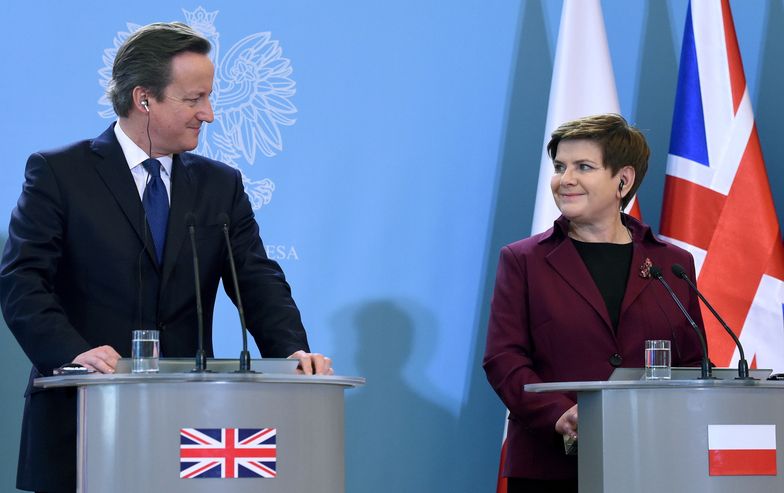 Spotkanie Szydło - Cameron. "W wielu kwestiach mamy zbieżny punkt widzenia"