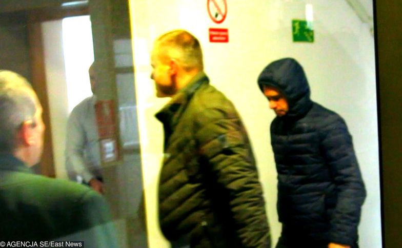 Tak były wiceminister był doprowadzony na przesłuchanie w prokuraturze pod koniec marca.