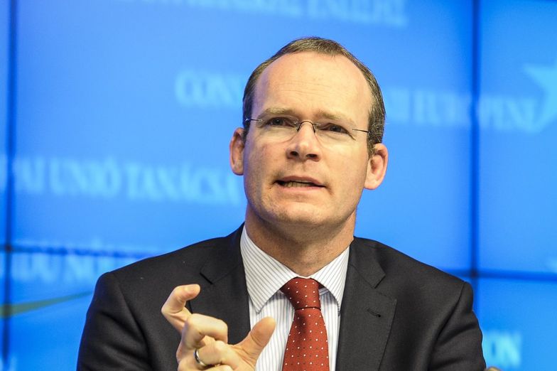 Irlandzki minister rolnictwa Simon Coveney