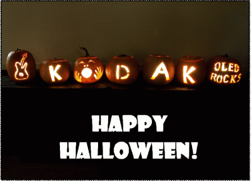 Kodak życzy udanego Halloween... OLED-em