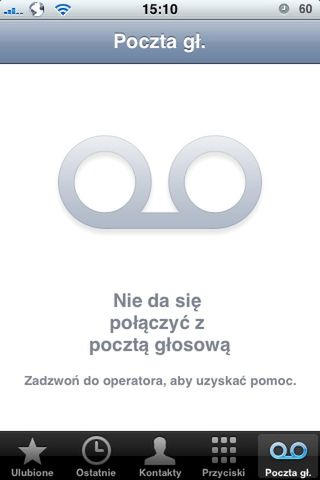 Wykorzystujemy przycisk poczty głosowej w iPhonie