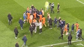 Awantura po meczu Szachtar - Lech. Sędzia pokazał czerwoną kartkę