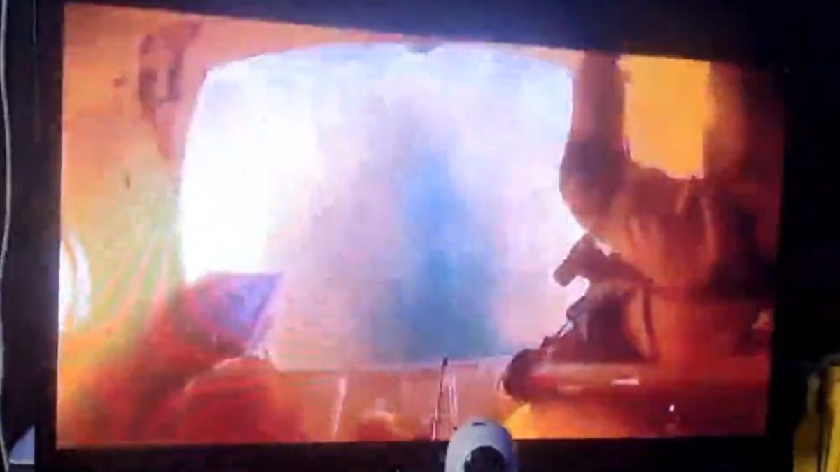 Ukraińcy zhakowali rosyjską telewizję i pokazali ludziom film z pola walki