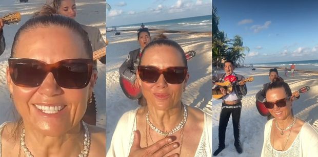 Kinga Rusin wspiera WOŚP z Meksyku: "Za chwilę, jak co roku, zrobimy z Markiem DUŻY PRZELEW"