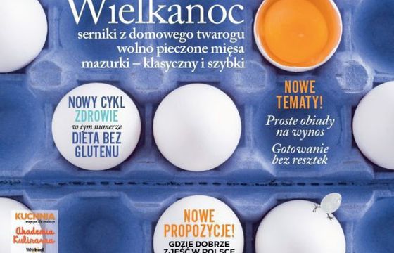 „Kuchnia” po relaunchu: nowe tematy, rubryki i autorzy, odświeżona czcionka i makieta