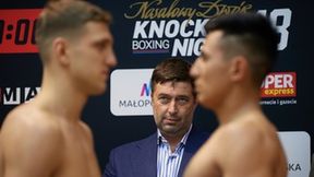 Ceremonia ważenia przed galą Knockout Boxing Night 18 (galeria)