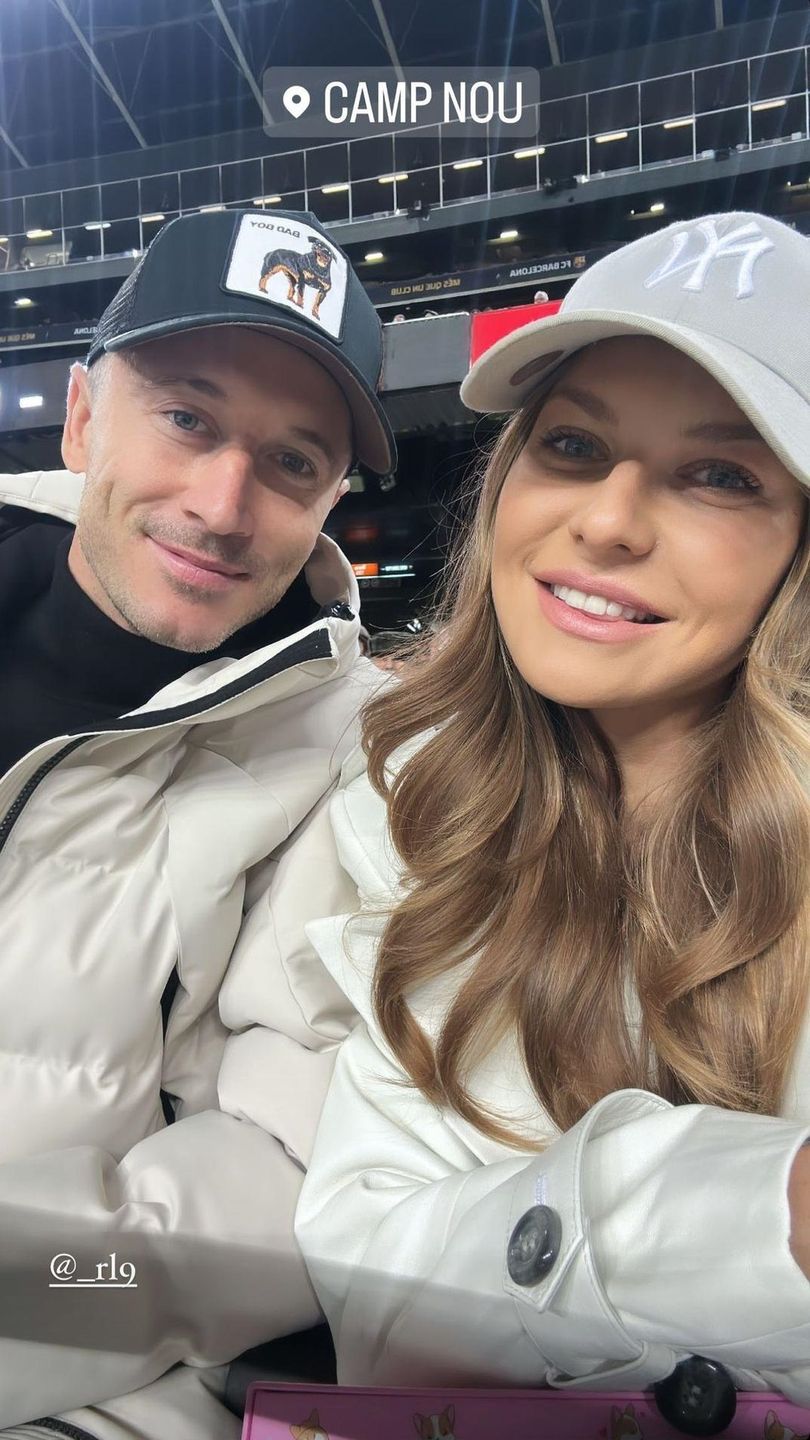 Anna i Robert Lewandowscy